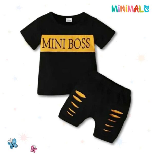Mini Boss T-shirt and Short Pants