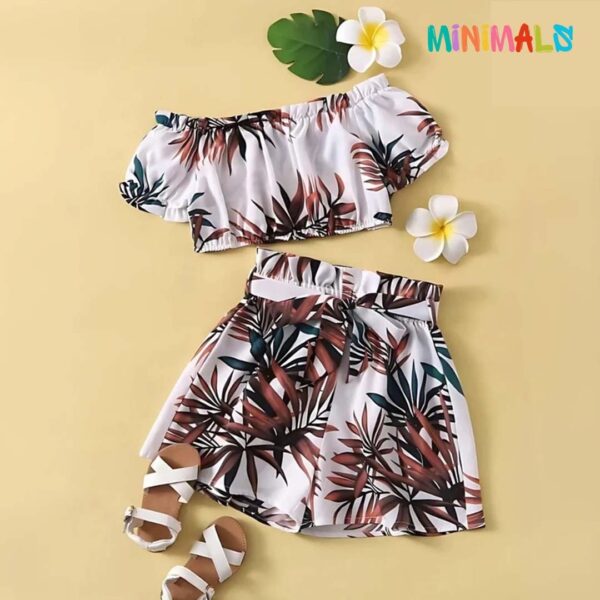 Tropical Print Dress