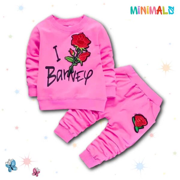 Rose Winter Fleece Suit